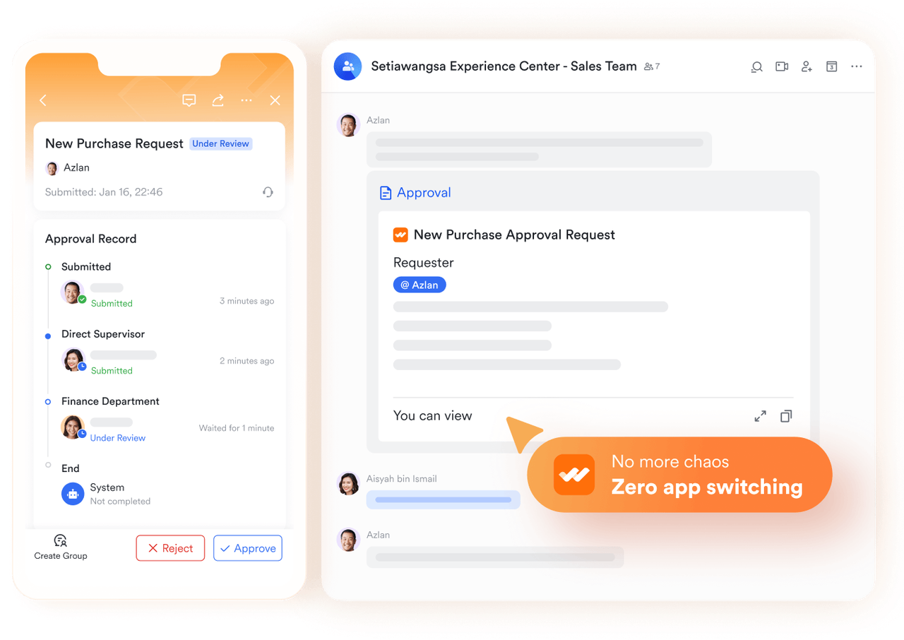 Lark Approval: workflows that keep moving