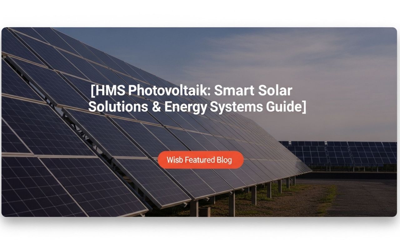 HMS Photovoltaik: Smart Solar Solutions & Energy Systems Guide