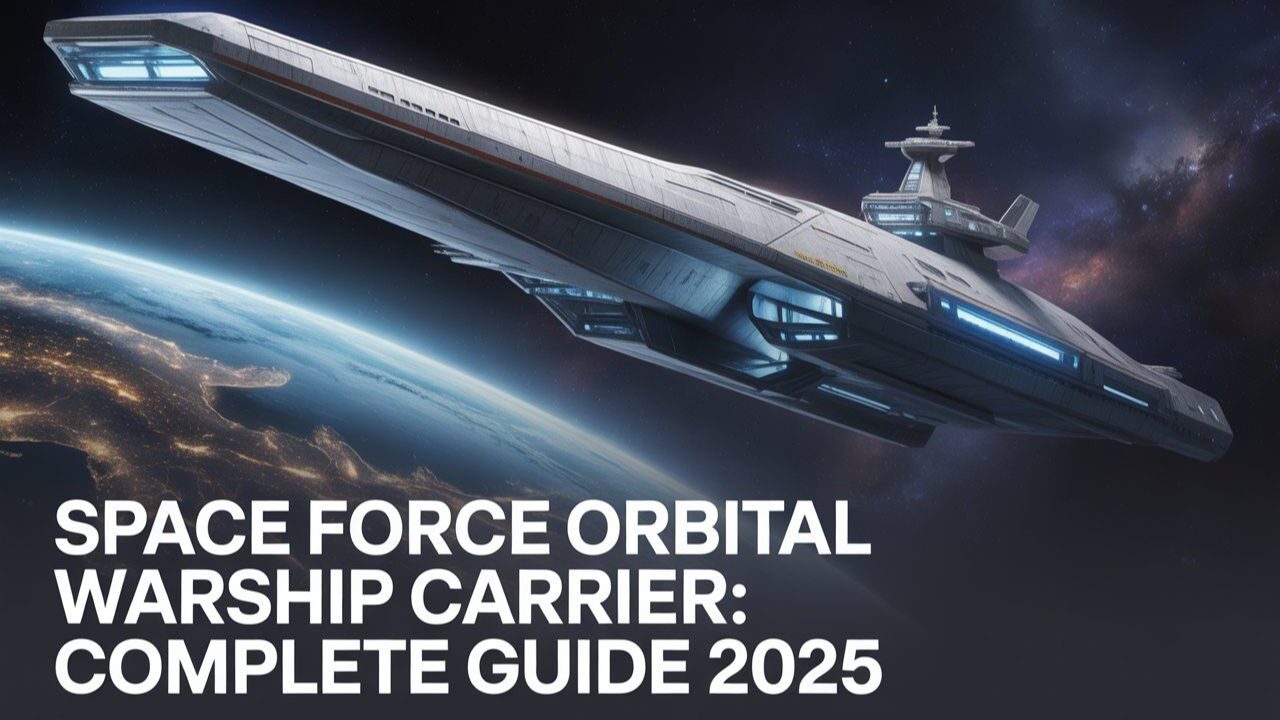 Space Force Orbital Warship Carrier: Complete Guide 2025